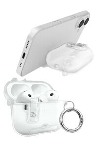 �V�Y�J�E�B�� AirPodsPro3�p �P�[�X �N���A�P�[�X TPU�f�� ���C�����X�[�d�\ �����[�d�\ �L�Y�h�~ �ϏՌ� �����h�~ �_�炩�� ���� �����h�~ �X�^���h�@�\ ���b�N�@�\���� �J���r�i�t��