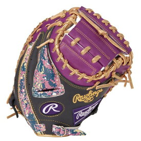 ローリングス(Rawlings) 野球 グラブ グローブ 大人用 軟式 HOH BLIZZARD & Wizard #01 (キャッチャー用) サイズ 33 GR3HO2AF パープル 左投げ用