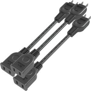 �L���`(Kimoc) �����R�[�h 10cm �Z�� �u���b�N 3�{�Z�b�g �R���Z���g 1�� �X�C���O�v���O �d�������R�[�h 15A 1500W 0.1m �΍З\�h�≏�L���b�v�t�� AC�A�_�v�^�p �ϊ� �ϔM �_� �ϋv ������