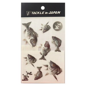 �^�b�N���C���W���p��(Tackle In Japan) �n�[�h�]�ʃX�e�b�J�[ ���� ���@:100(�c)×148(��)mm