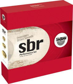 SABIAN セイビアン sbrシリーズ パフォーマンスセット ハイハット／クラッシュ／ライドシンバル各1枚セット SBR-PFSET