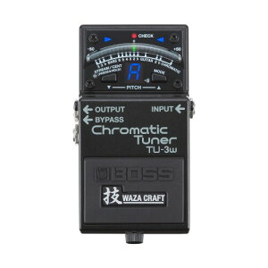 BOSS �{�X Waza Craft �N���}�`�b�N�`���[�i�[ TU-3W �o�b�t�@/�g�D���[�o�C�p�X�؂�ւ� �Z�N���t�g �M�^�[/�x�[�X�Ή�