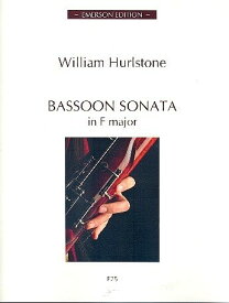 ウィットナー ハールストン : ソナタ ヘ長調 (ファゴット、ピアノ) エマーソン出版