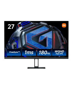 Xiaomi Q[~Oj^[ G27Qi 27C`fBXvC WQHD Fast IPS LCD 180Hz 1msGTG FreeSynceBAOh~ DCI-P3 95% sRGB 100% HDR u[Cg 2560 × 1440 `g VESA}EgΉ DP1.