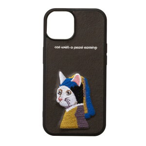 iPhone14Ή Jubilee Wr[ ̎hJiPhoneP[X PUU[ JubileefUC Art Black G L ^̎̏ tF[