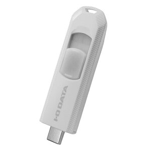 IODATA USB�������[ 128GB Type-C �z���C�g 5Gbps �X���C�h���� (Win/mac/iPhone/iPad/Android)�X�}�z �e�ʕs�� PC �f�[�^���L �o�b�N�A�b�v ���{���[�J�[ R-UTC-SL128GW/UE