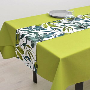 �X�^�C���f�R�[��(STYLE Decor) �e�[�u�������i�[�E�e�[�u���Z���^�[ (30cm×130cm) ��100% ���o�[�V�u���^�C�v �{�^�j�J�����[�t W2600810