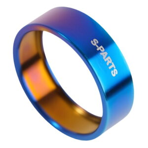 S-PARTS(�G�X�p�[�c) S-PARTS ���]�� �y�� �����x TC4�`�^�� �R�����X�y�[�T�[ 1-1/8�R�����p ��10mm �u���[