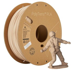 ポリメーカ(Polymaker) 3Dプリンタ―用フィラメント PolyTerra PLA 1.75mm径 1000g Army Beige