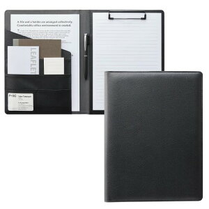 �v���X �o�C���_�[ A4 2�܂� �N���b�v�{�[�h �N���b�v�t�@�C�� �v ���� PU���U�[ PU������v ���@�\ �u���b�N FL-506CP 83-170