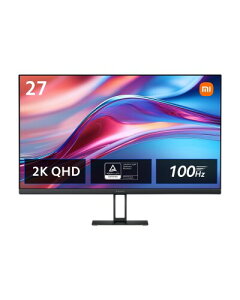 Xiaomi j^[ A27Qi fBXvC 27C` 2K QHD掿 2560×1440 IPSpl 100Hz 1670F sRGBJo[100%ADCI-P3 95% 8rbg DCu[Cg Xx[ VESA}EgΉ