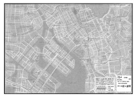 アーテック 敷紙 ラミペーパーTOKYO MAP B4サイズ 耐油 耐水 日本製 グレー 約36.4×25.7cm 300枚入 RP-MB4