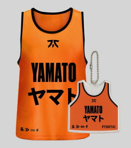 Fnatic Gear Player Bib Vest + Keychain - Yamato FC-VE-5056276038174 XX4411