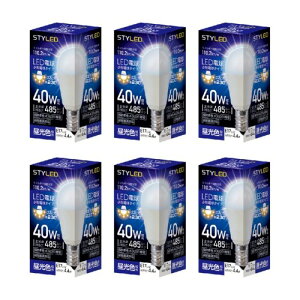 �X�^�C���h LED�d�� �������a17mm �d��40W�`���� �����F 4.4W 6�Z�b�g ���`�d���E�L�z���^�C�v �����Ή� HA4T17D6