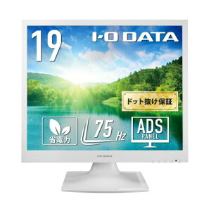 IODATA ���j�^�[ 19�C���` �X�N�G�A SXGA ADS�p�l�� �z���C�g(�A�i���ORGB/DVI-D/VESA�Ή�/�X�s�[�J�[�t/�y���T�|�[�g/���{���[�J�[) EX-SAX191DW
