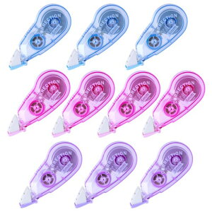 �v���X �C���e�[�v �p�X�e�� 3�F�A�\�[�g �s���N �u���[ �g���؂�^�C�v 5mm×8m 10�� WH-1605 50-599×10