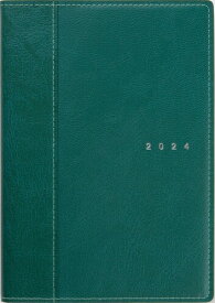 高橋 手帳 2024年 4月始まり B6 ウィークリー シャルム 8 ロイヤルグリーン No.638