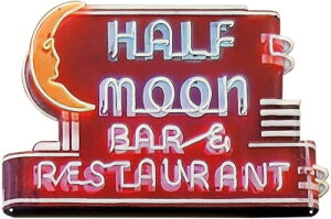 �m�H���f�� �n�A���e�B�[�N�G���{�X�v���[�g (HALF MOON BAR & RESTAURANT) HALF MOON BAR & RESTAURANT �� W45 x D1 x H30 cm HLHT33103D
