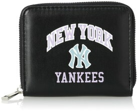 (メジャーリーグベースボール) 二つ折り財布 YK-WLT07 ヤンキース・ブラック07