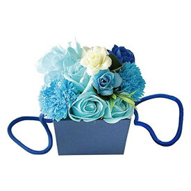 ポピー名古屋 ソープフラワー 母の日 造花 花束 ギフト シャボンフラワー KS-053 ブルー