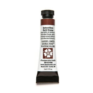 Daniel Smith �_�j�G���E�X�~�X ���ʊG�� 5ml�`���[�u (Quinacridone Burnt Orange) 284610086