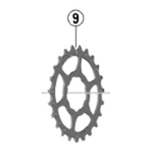 �V�}�m(SHIMANO) ���y�A�p�[�c 23T�M�AE CS-HG700-11 Y1WX23000