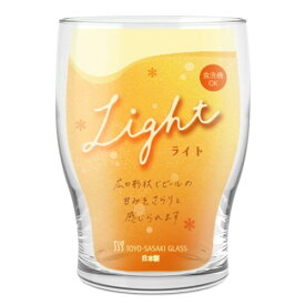 東洋佐々木ガラス ビールグラス クラフトビールグラス ビヤーグラス (ライト) 日本製 (ケース販売) 食洗機対応 クリア 約305ml 60個入 B-00116-JAN-P