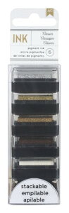 American Crafts �X�^���v �p�b�h �X�^���s���O - Mini �X�^���v Pads - Classics (6 �s�[�X) 59532