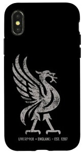 ���o�v�[�� �C���O�����h Est.1207 Colossal Liverbird Grey Age �X�}�z�P�[�X iPhone X/XS �p