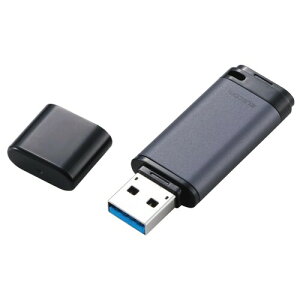 �G���R�� USB������ 128GB USB3.2(Gen1) �L���b�v�� �A���~�f�� �u���b�N MF-RCU3128GBK
