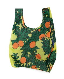 (バグゥ) エコバッグ BABY パターン 100% Recycled オレンジツリー(イエロー)