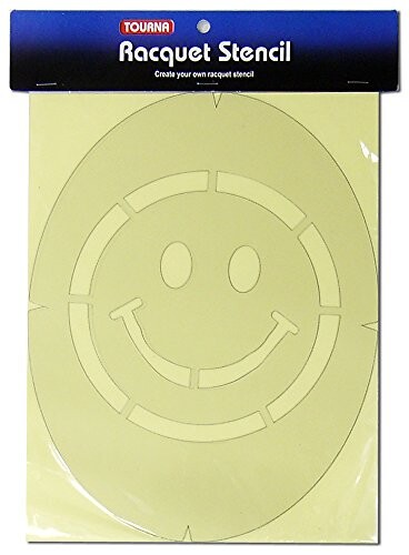 UNIQUE 楽ギフ_包装 ユニーク 驚きの価格 ラケットステンシルマーク US-RS-SMILE スマイリーフェイス