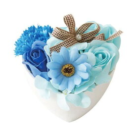 ポピー名古屋 ソープフラワー 母の日 造花 花束 ギフト シャボンフラワー KS-052 ブルー