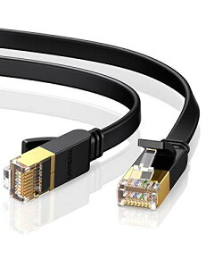 UGREEN LANP[u JeS[7 3M RJ45 RlN^ MKrbg10Gbps/600MHz CAT7 C[TlbgP[u STP ܐ܂h~ V[h f [^ PS5 PS4 XboxɑΉ