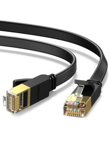 UGREEN LANP[u JeS[7 10M RJ45 RlN^ MKrbg10Gbps/600MHz CAT7 C[TlbgP[u STP ܐ܂h~ V[h f [^ PS5 PS4 XboxɑΉ