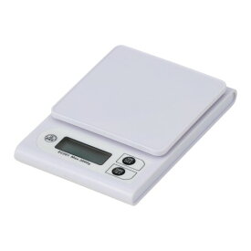 武田コーポレーション デジタル キッチンスケール 3kg ホワイト EC-201WH
