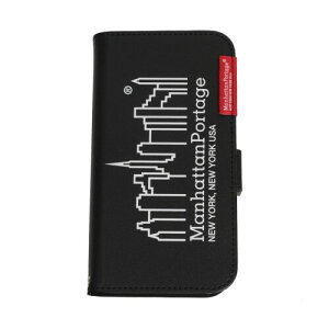 �}���n�b�^���|�[�e�[�W(Manhattan Portage) PU LEATHER Book Type Case �u���b�N iPhone 13 Pro iP13PRO-PU-BOOK �蒠�^