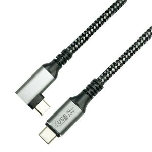Lumen ���[���� 40Gbps USB4 Type-C to Type-C�P�[�u�� 240w 1m ��L�^ U4-240WCC10L