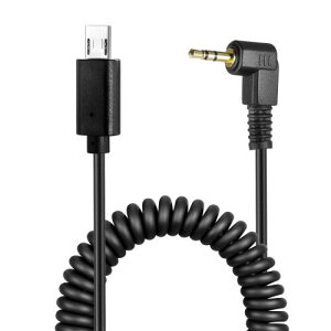NEEWER 2.5mm-S2 �����[�g�V���b�^�[�����[�Y�P�[�u�� A1�AA9 II�AA9�AA7R V/IV�AA99 II�AA7S�AA6600�AA6500�AA6300�AA6000�ARX10 IV�J�����ɑΉ�