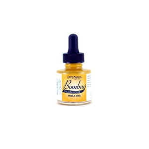 Dr. Ph. Martin's Bombay India Ink, 1.0 oz, Yellow Ochre (21BY)