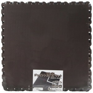 ���m�b�N�X �W���C���g�}�b�g �h�� 60×60×1cm 4���Z�b�g �唻 �U���z�� ���ی� �L�Y�h�~ ���g�[�Ή� ����OK �m���z�����A���f�q�h ���� �q�ǂ������� (�u���E��)