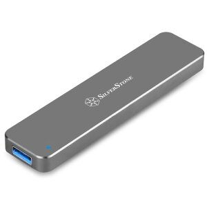SilverStone USB 3.1 Gen 10Gb/s �|�P�b�g�^M.2 2260/2280 Type-A�G���N���[�W���[ SST-MS09C