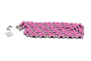 HOW I ROLL - BICYCLE CHAIN - 1/2 x 1/8,110L - PINK/���]�ԁA�V���O���X�s�[�h�p �J���[�`�F�[��