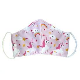 Perri's ペリーズ MSK-10017 WASHABLE COTTON FACE MASK SMALL UNICORNS PINK サイズ：スモール カラー：ユニコーン