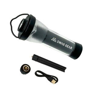 �~�j�����^�� �}�C�N���^�C�v USB�[�d�� Goal Zero�n�T�C�Y�� �T�u�E����p�����^�� 77g ���y�� SWAG GEAR (BLACK-���΃~�j�g���C�|�b�h)