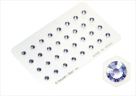 耳つぼジュエリー PowerJewelry スワロフスキー(大) 32個入 アメジスト/2月誕生石カラー TS32P-2