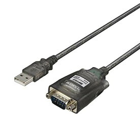 バッファロー USBシリアル変換ケーブル ブラックスケルトン 1m BSUSRC0710BS/N
