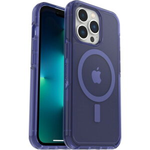 OtterBox iPhone 13 Pro SYMMETRY PLUS (�V�����g���[ �v���X) �N���A�P�[�X �ϏՌ� �R�� CLEAR BLUE