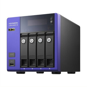 IODATA �@�l���� 4�h���C�u NAS 8TB(2TB×4/RAID/10GbE/5GbE/2.5GbE�Ή�)WS IoT 2019 for Storage���� Active Directory�A�g�E�Í����E���u�Ǘ��E�o�b�N�A�b�v�Ή� LAN DISK ?���{���[�J�[ HDL4-Z19SI3A-8/U