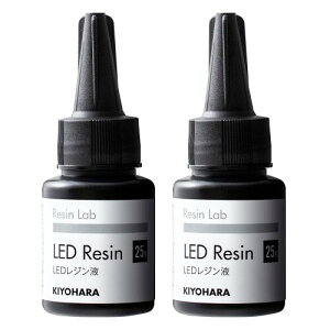 KIYOHARA Resin Lab W { LED Wt 25g×2{ Zbg RLR25-2S